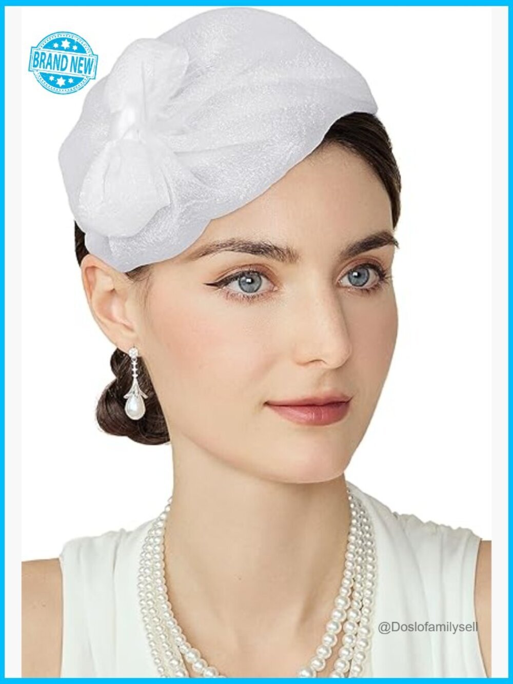 Fascinator Headband Derby Hat Wedding Tea Party Kentucky Derby Horse Race